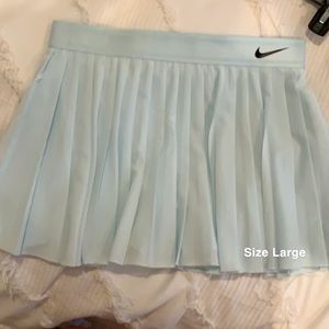 Nike blue tennis skirt